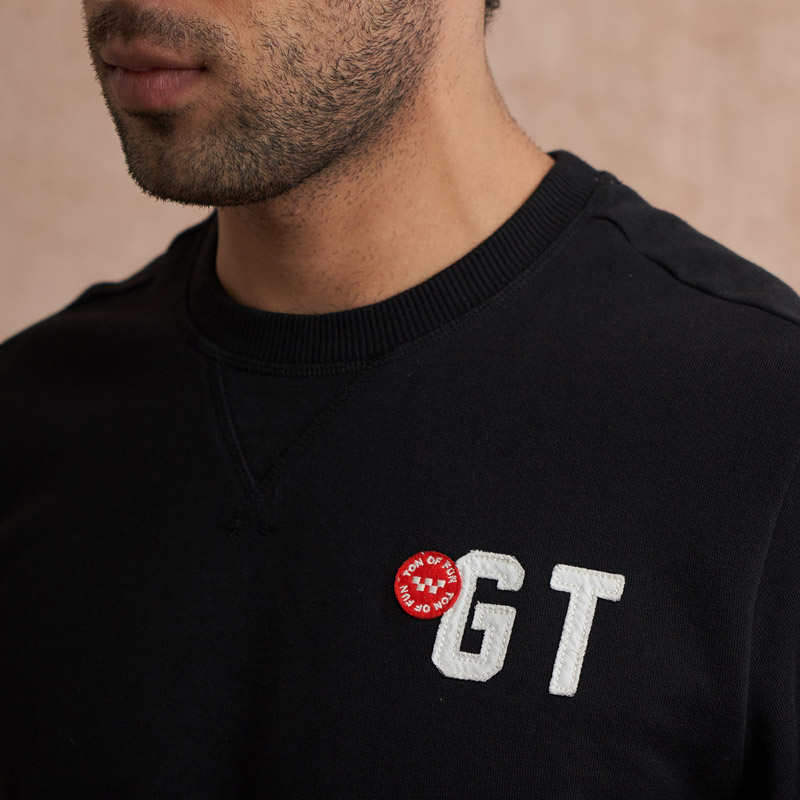 GT 블렉 긴발 티셔츠-1