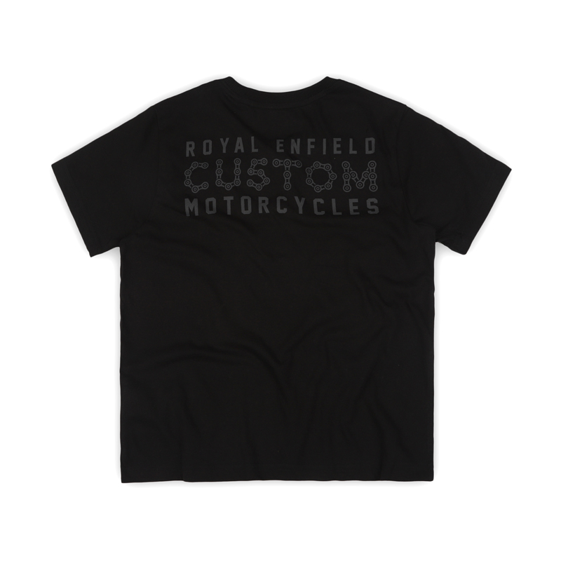 로얄 블랙 커스텀 티셔츠 -2