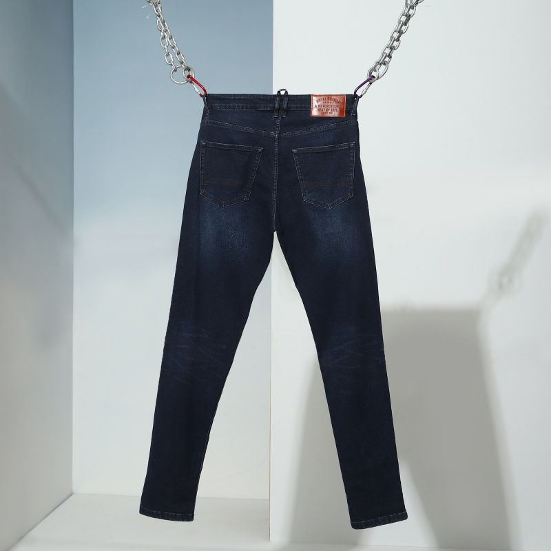 WORN-IN 다크 데님 바지-2